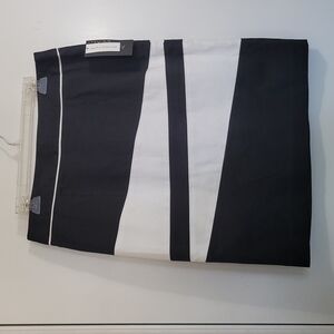 NWT Atelier Luxe Women's Pencil Skirt Size 10 Black & White